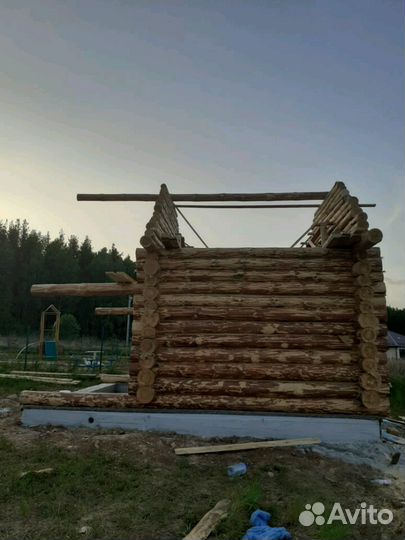 Срубы дома бани под ключ