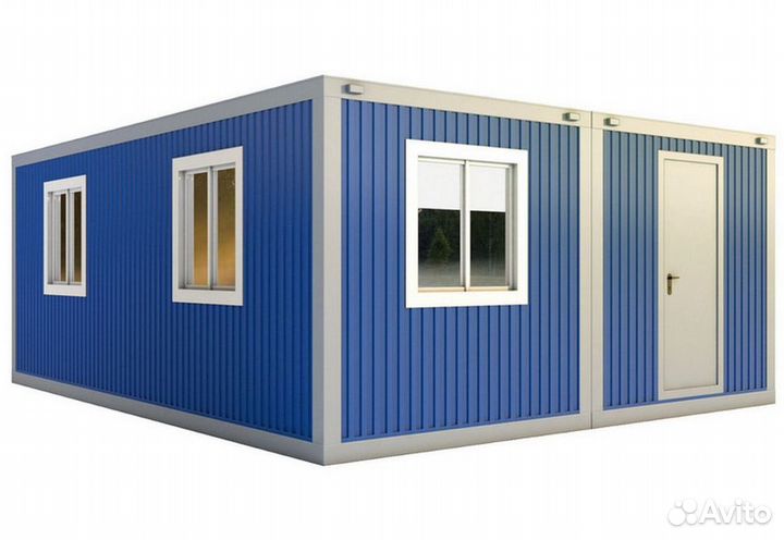 Общежитие из блок контейнеров с ндс