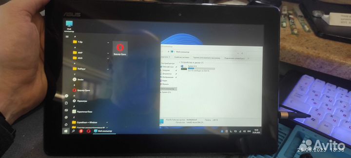 Ноутбук-планшет Asus T100TA Windows 10