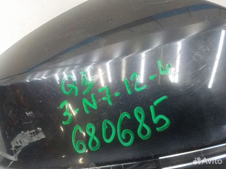 Б/У Б/У Зеркало Наружное Правое VAG арт. 80B857