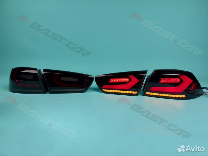 Стопы LED темные Lancer 10 2007 - 2016г