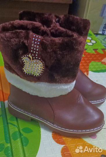 Сапоги зимние для девочки