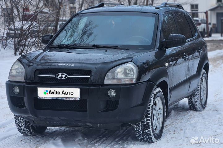 Hyundai Tucson 2.7 AT, 2007, 202 000 км