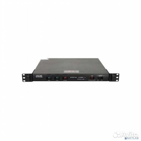 PowerCom King Pro RM KIN-1000AP ибп (1U) Line-Interactive, 1000VA/800W, Rack, 5хС13, Serial+USB (115