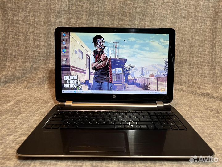 Производительный ноутбук HP / SSD