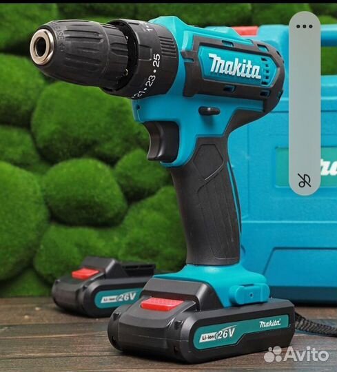 Шуруповерт Makita 26V / Дрель.Новый