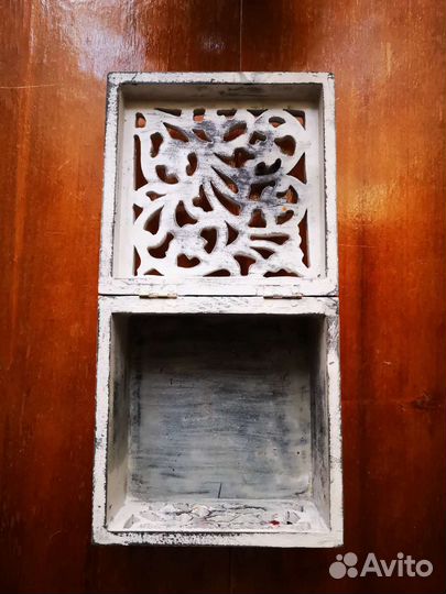 Деревянная шкатулка коробка zara home