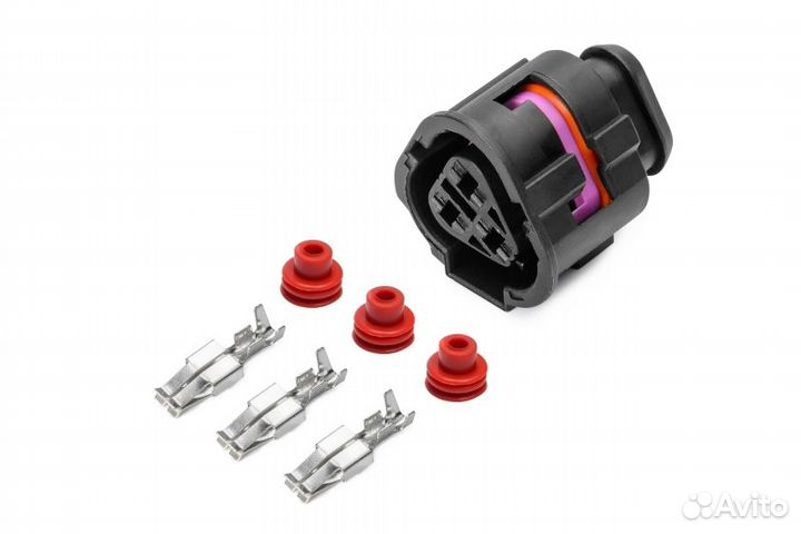 Разъем 1j0973203 3-х контактный к вентилятору охла