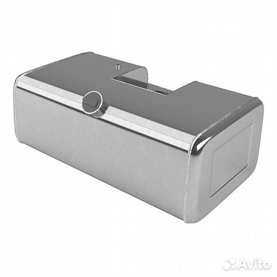 Бензобак с утопленным фланцем 120л вместо пластика