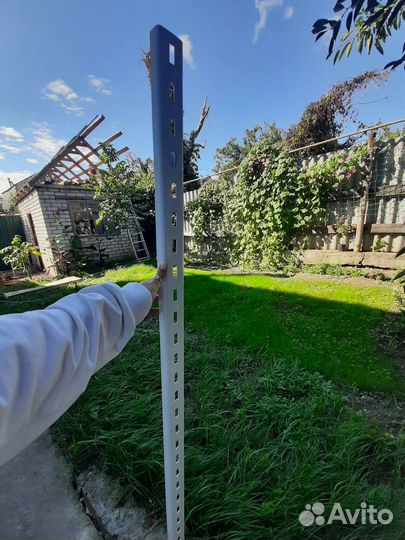 Полка настенная стелаж торговая полка