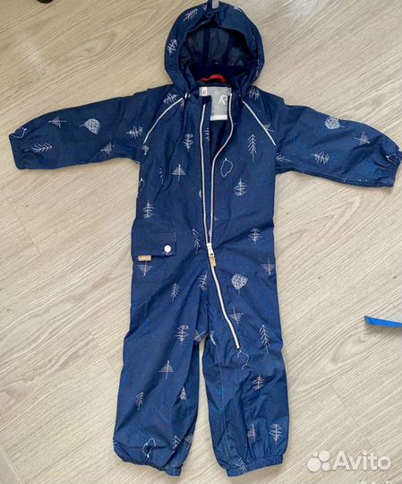 Ветровочный комбинезон reima tec 98 для мальчика