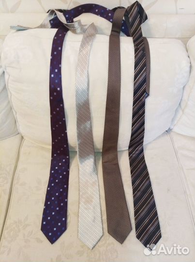 Галстуки 4 шт., цена указана за все