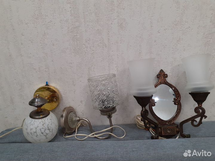 Плафоны, бра, светильники СССР