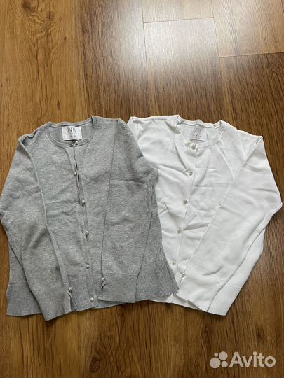 Кофточки для девочки zara (оригинал) 8-9лет