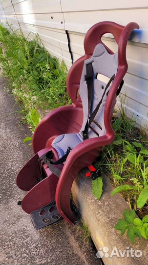 Детское велокресло на багажник, Италия