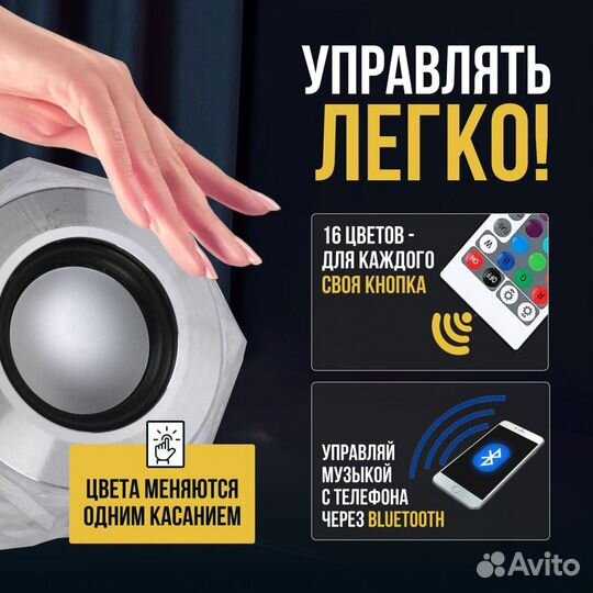 Детский ночник с Bluetooth колонкой