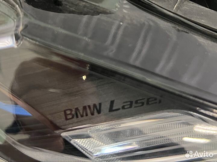 Фары правая левая shadow line BMW laser G22