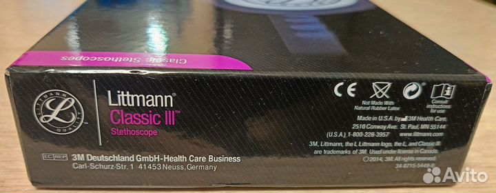 Стетоскоп Littmann Classic III