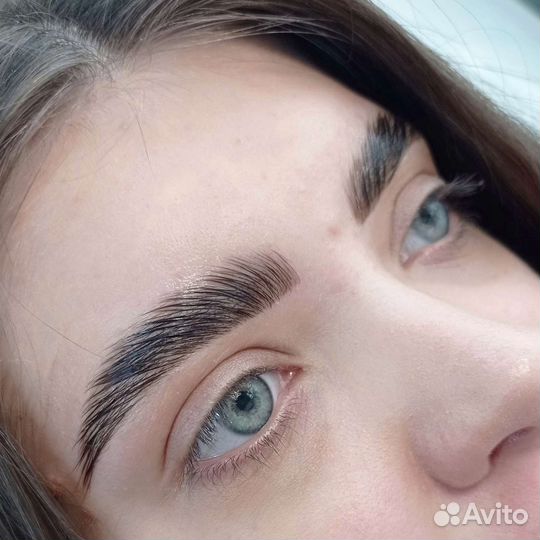 Оформление бровей