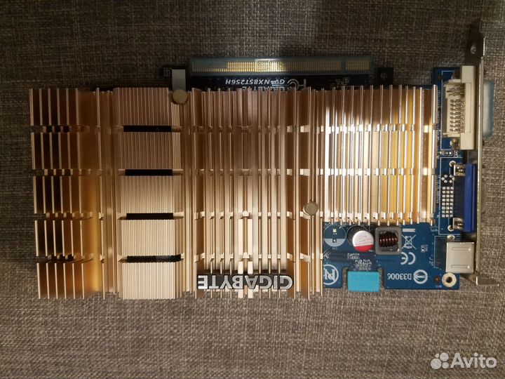 Видеокарта gigabyte gv-nx86t256h