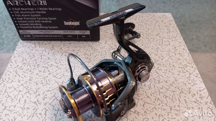 Катушка рыболовная Sea Knight 6000