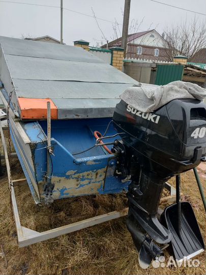 Прогресс 4 с мотором Сузуки 40