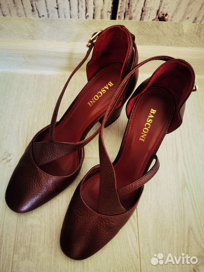 Туфли женские Basconi 36 размер натуральная кожа