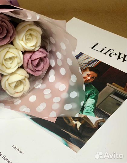 Шоколадные цветы