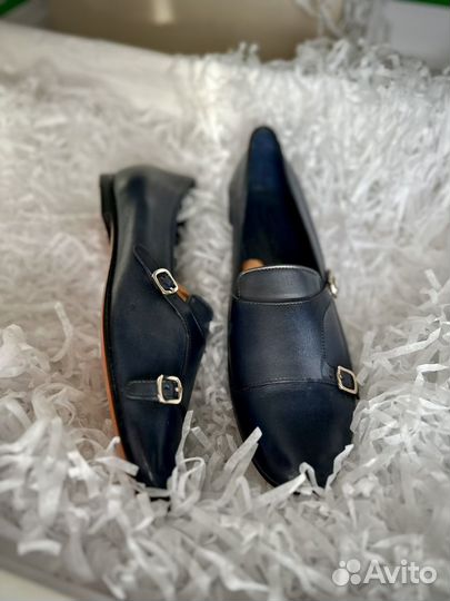 Туфли монки Santoni