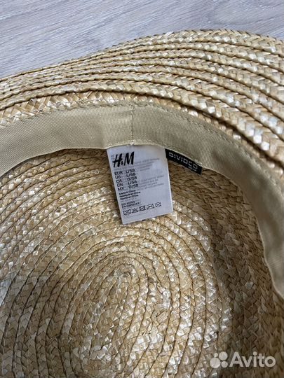 Шляпа соломенная H&M