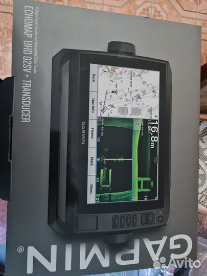 Эхолот картплоттер garmin echomap UHD 92SV trans