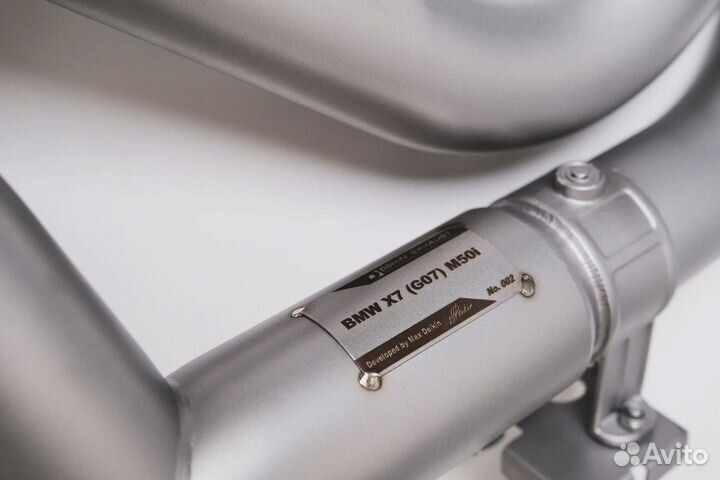 Выхлопная система BMW X7 G07 M50i, Deikin Exhaust