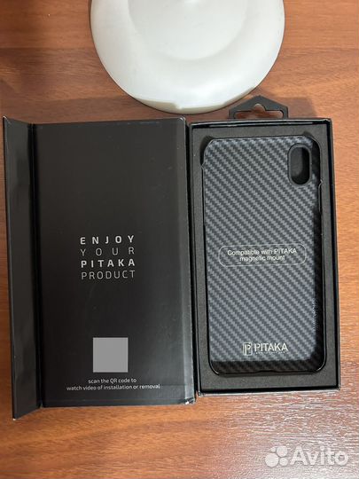 Чехол на iPhone xs max pitaka