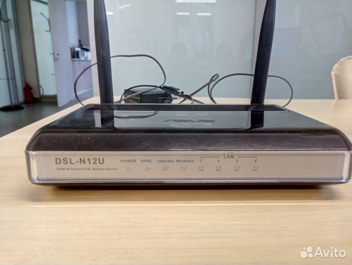 Роутер adsl asus DSL-N12U
