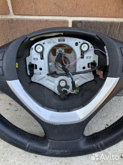 Руль обод спорт бмв х5 е70