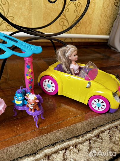 Куклы enchantimals. Кабриолет для barbie