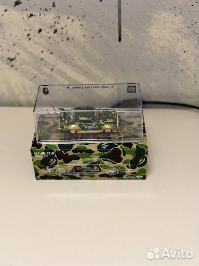 Машинка Bape Green Camo Nissan C210 Оригинал