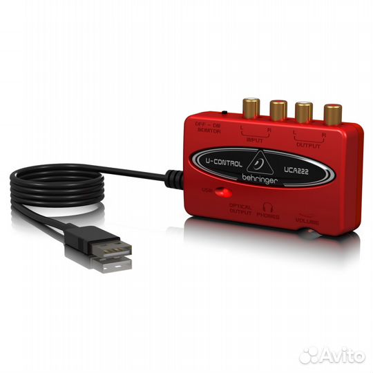 Behringer UCA222 Компактный USB-аудио-интерфейс