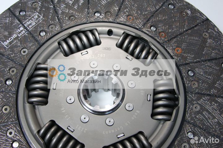 Комплект сцепления sachs DAF XF95