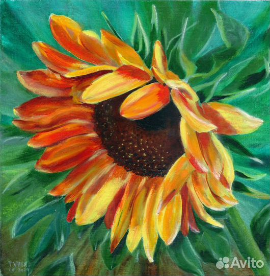 Яркие картины маслом