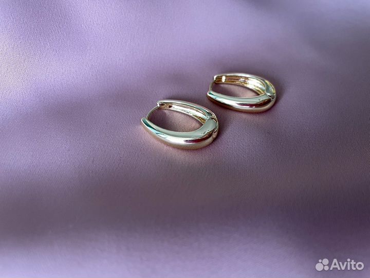 Серьги в стиле Celine