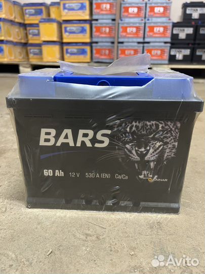 Аккумулятор Bars 60
