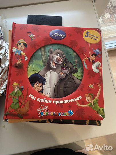 Книга с мягкими пазлами