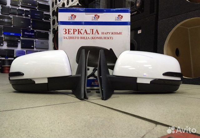 Зеркала на Priora ваз 2110 в стиле AMG