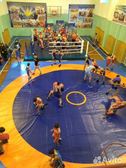 Покрытие борцовское для ковра самбо 12 на 12 м