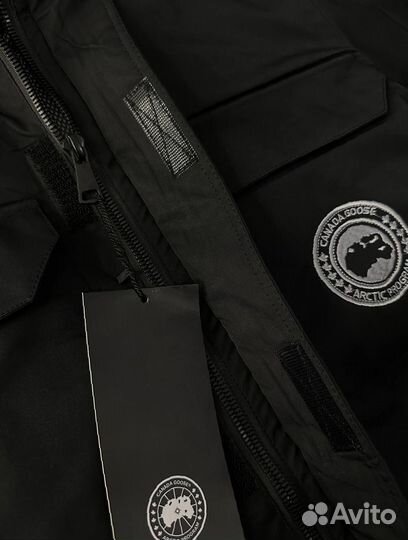 Зимняя куртка Canada Goose черная мужская