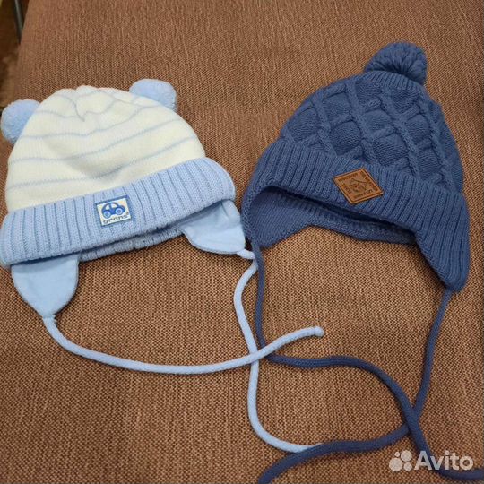 Шапочки детские зима/осень/весна