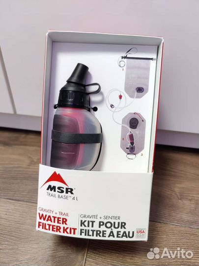 MSR Trail Base 4 л фильтр для воды