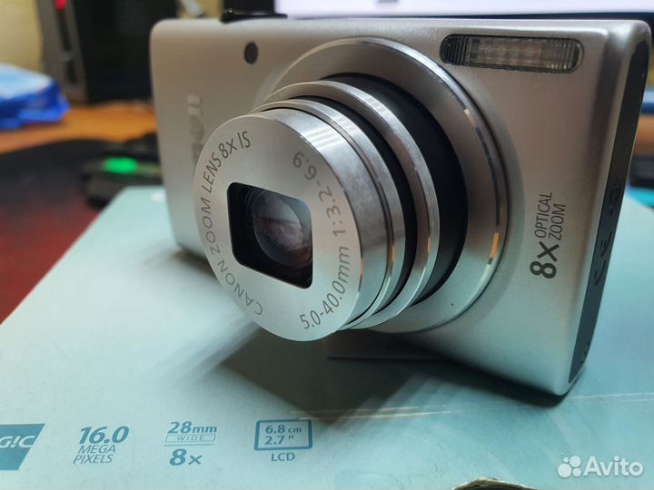 Компактный фотоаппарат Canon ixus 135 wi-fi