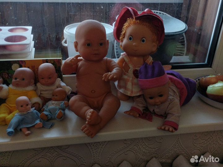 Пупсики и куклы в хорошем состоянии
